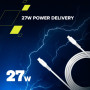 Дата кабель USB-C to Lightning 1.2m CLN30SC C-L 30W White Canyon (CNS-CLN30SC12W) Дата кабель USB-C to Lightning 1.2m CLN30SC C-L 30W White Canyon (CNS-CLN30SC12W)