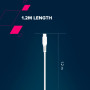 Дата кабель USB-C to Lightning 1.2m CLN30SC C-L 30W White Canyon (CNS-CLN30SC12W) Дата кабель USB-C to Lightning 1.2m CLN30SC C-L 30W White Canyon (CNS-CLN30SC12W)