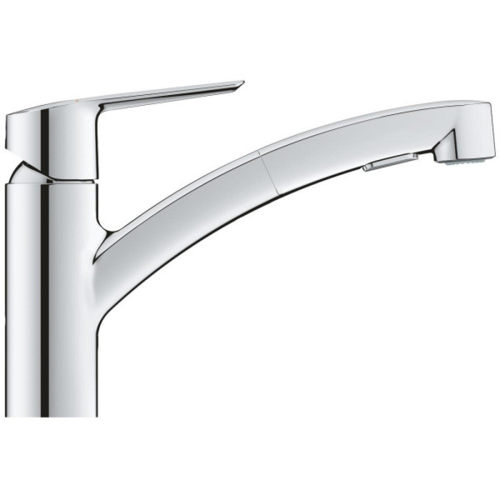 Змішувач для кухні Grohe Start, довж.виливу - 227мм, поворотний/витяжний, 1важіль, хром