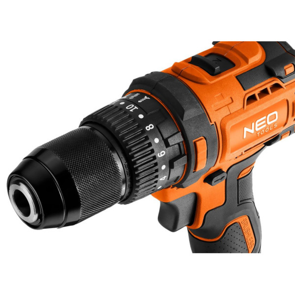 Шурупокрут-дриль акумуляторний Neo Tools Energy+ 18В 95Нм 0-320·0-1700об/хв 1.2кг без АКБ та ЗП