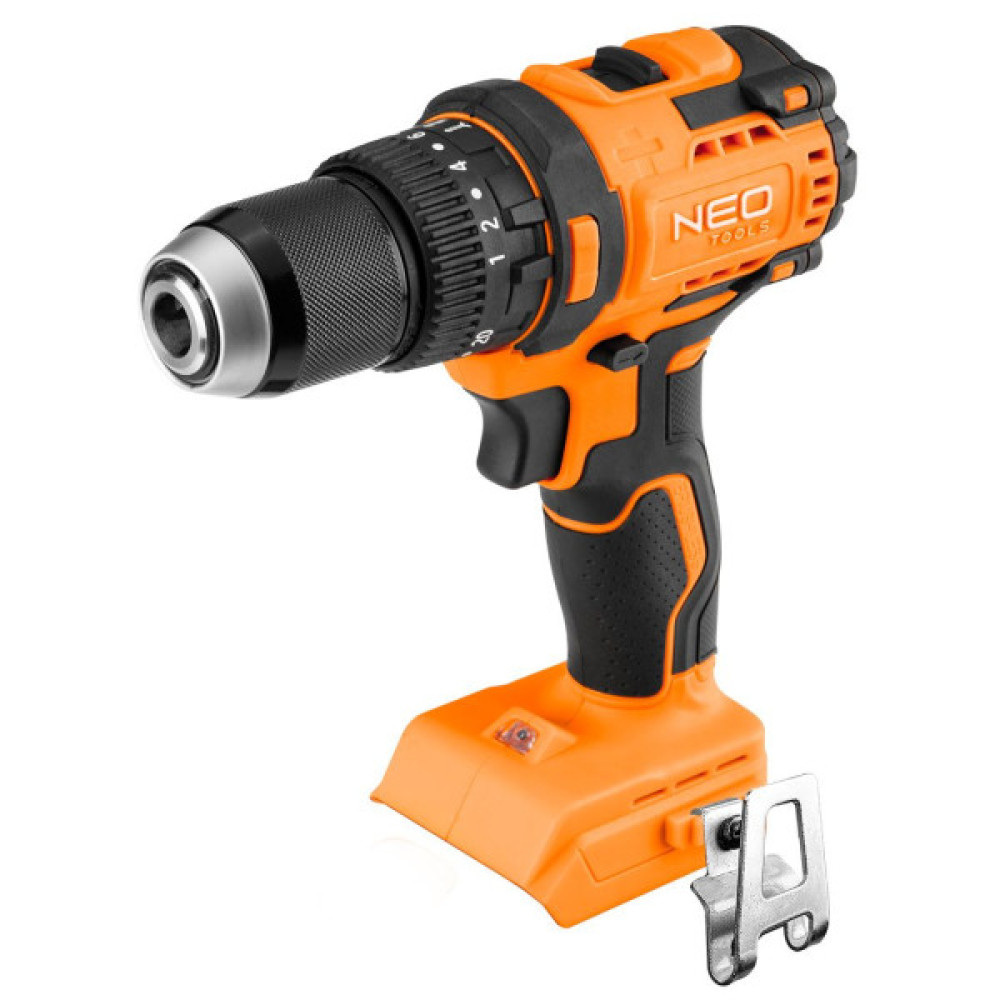 Шурупокрут-дриль акумуляторний Neo Tools Energy+ 18В 95Нм 0-320·0-1700об/хв 1.2кг без АКБ та ЗП