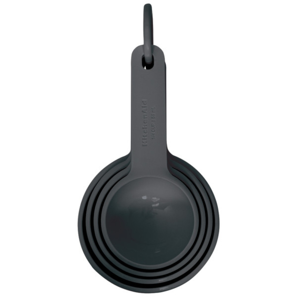 Аксесуар кухонний KitchenAid Набір мірних ложок Coreline, 4 шт, сірий (KQG058OHCGG)