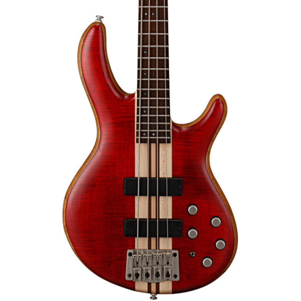 Бас-гітара Cort A4 Plus FMMH (Open Pore Black Cherry)