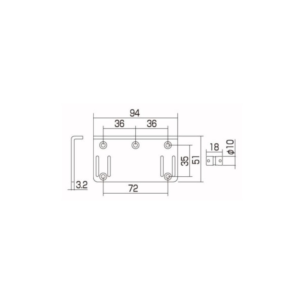Бридж для гітари Gotoh 205B-5 C