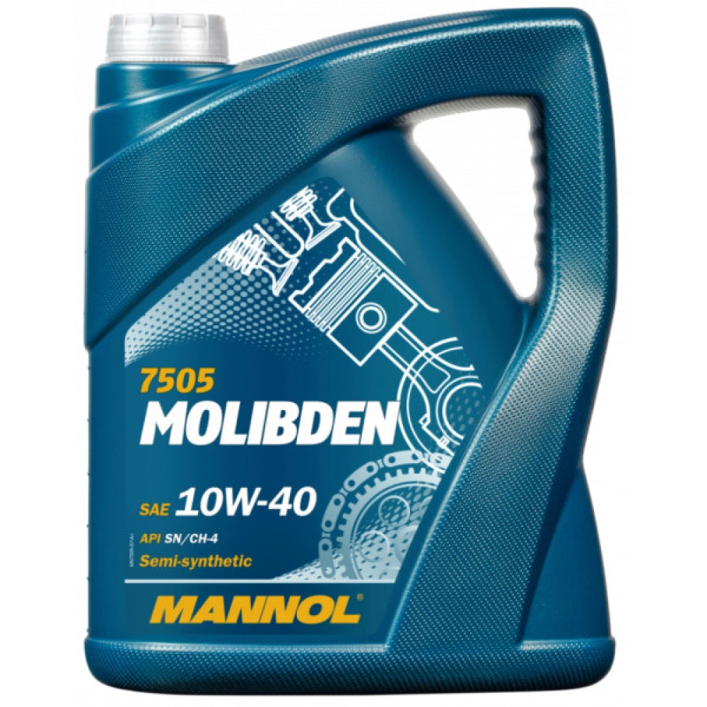 Моторна олива Mannol MOLIBDEN 5л 10W-40 (MN7505-5)