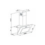 Витяжка кухонна Eleyus VERTICAL 1000 50 BL Витяжка кухонна Eleyus VERTICAL 1000 50 BL