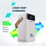 Батарея універсальна Canyon 60000mAh OnPower 610 PD/100W metal White (CNS-CPB610W) Батарея універсальна Canyon 60000mAh OnPower 610 PD/100W metal White (CNS-CPB610W)
