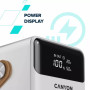 Батарея універсальна Canyon 60000mAh OnPower 610 PD/100W metal White (CNS-CPB610W) Батарея універсальна Canyon 60000mAh OnPower 610 PD/100W metal White (CNS-CPB610W)