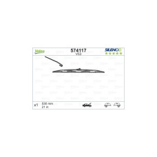 Щітка склоочисника Valeo 574117 Щітка склоочисника Valeo 574117