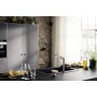 Змішувач Hansgrohe Aqittura M91 , під сталь (76804800) Змішувач Hansgrohe Aqittura M91 , під сталь (76804800)