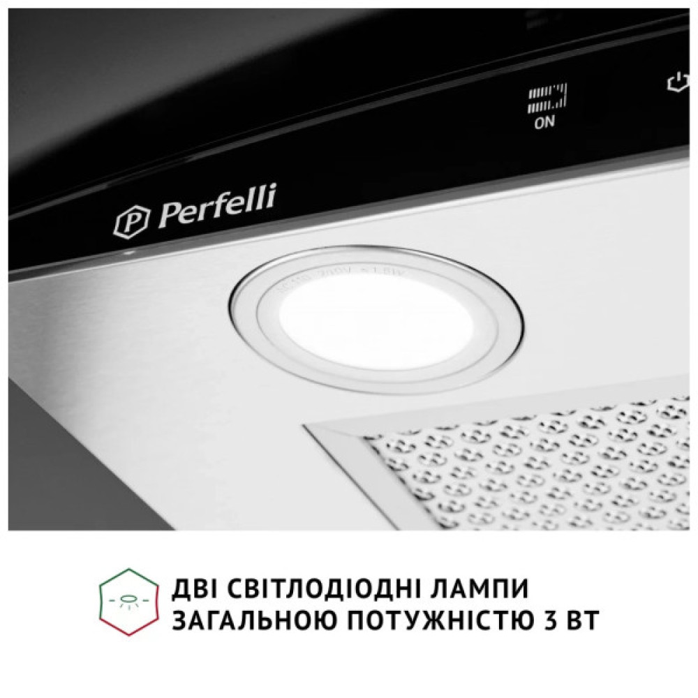 Витяжка кухонна Perfelli GRASSI 6PWX INOX
