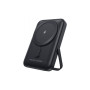 Батарея універсальна Choetech Magnetic Wireless 10000mAh 20W, PD, Qi-15W, USB-C In/Out, with holder, Black (B743-CCBK)