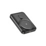 Батарея універсальна Choetech Magnetic Wireless 10000mAh 20W, PD, Qi-15W, USB-C In/Out, with holder, Black (B743-CCBK)