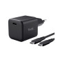 Зарядний пристрій Trust USB-C PD65W GaN PPS black (26046_TRUST)