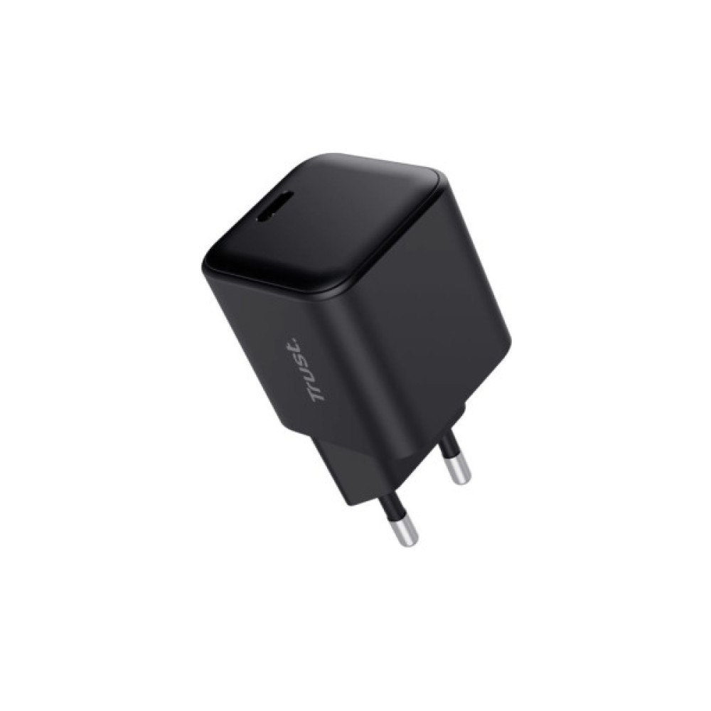 Зарядний пристрій Trust USB-C PD65W GaN PPS black (26046_TRUST)