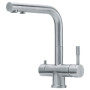 Змішувач для кухні Franke Atlas Clear Water, довж.виливу - 214мм, поворотний, 1+1фільтр, нерж Змішувач для кухні Franke Atlas Clear Water, довж.виливу - 214мм, поворотний, 1+1фільтр, нерж