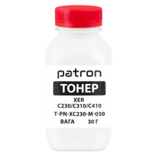 Тонер XER C230/C310/C410, 30 г, Magenta Patron (PN-XC230-M-030)