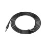 Кабель мультимедійний 3.5mm M to 3.5mm M 2.0m black BOROFONE (6974443382181)
