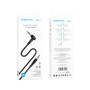 Кабель мультимедійний 3.5mm M to 3.5mm M 2.0m black BOROFONE (6974443382181)