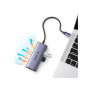 Концентратор Ugreen USB-C 4-in-1 3xUSB 3.0 + HDMI CM500 gray (50629) Концентратор Ugreen USB-C 4-in-1 3xUSB 3.0 + HDMI CM500 gray (50629)