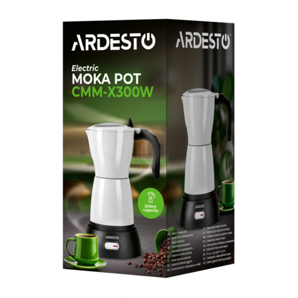 Гейзерна кавоварка Ardesto CMM-X300W