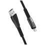 Дата кабель USB 2.0 AM to Lightning 1.0m zinc alloy + led black ColorWay (CW-CBUL035-BK) Дата кабель USB 2.0 AM to Lightning 1.0m zinc alloy + led black ColorWay (CW-CBUL035-BK)