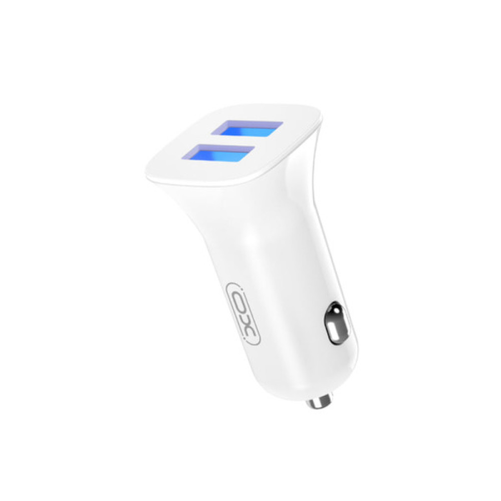 Зарядний пристрій XO 2xUSB 2.4A + cable USB to Micro 5P white (TZ10-M-WH)
