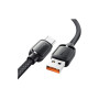 Дата кабель USB 2.0 AM to USB-C 1.0m 7A black Essager (EXCT-TD01-P)