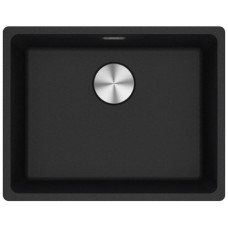 Мийка кухонна Franke Maris, фраграніт, прямокутник, без крила, 553х433х200мм, чаша - 1, врізна, MRG 110-52, онікс