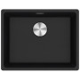 Мийка кухонна Franke Maris, фраграніт, прямокутник, без крила, 553х433х200мм, чаша - 1, врізна, MRG 110-52, онікс