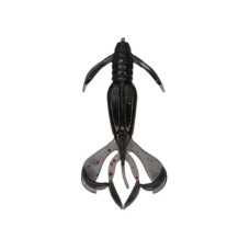 Силікон рибальський Harpoon ТЕП Crazy Flapper 2.5" 002 Графіт 5шт (7407000008440)