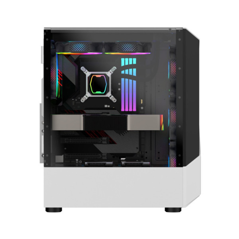 Корпус для ПК 1stPlayer F3-A-WH-4F1-PS-600FK-EU