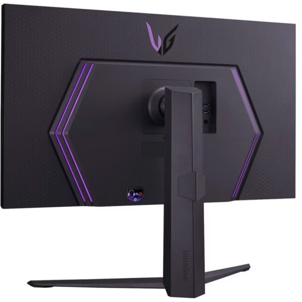 Монітор LG 31.5" 32GR93U-B 2xHDMI, DP, USB, Audio, IPS, 3840x2160, 144Hz, 1ms, DCI-P3 95%, G-SYNC, FreeSync, Pivot, HDR400