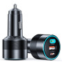 Зарядний пристрій Choetech car 2хUSB-C+USB-A 130W QC3.0/PD/PPS black (TC0011-BK) Зарядний пристрій Choetech car 2хUSB-C+USB-A 130W QC3.0/PD/PPS black (TC0011-BK)