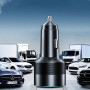 Зарядний пристрій Choetech car 2хUSB-C+USB-A 130W QC3.0/PD/PPS black (TC0011-BK) Зарядний пристрій Choetech car 2хUSB-C+USB-A 130W QC3.0/PD/PPS black (TC0011-BK)