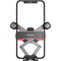 Універсальний автотримач Baseus Mr Hui Gravity Car Mount Black (SUYL-HU01) Універсальний автотримач Baseus Mr Hui Gravity Car Mount Black (SUYL-HU01)