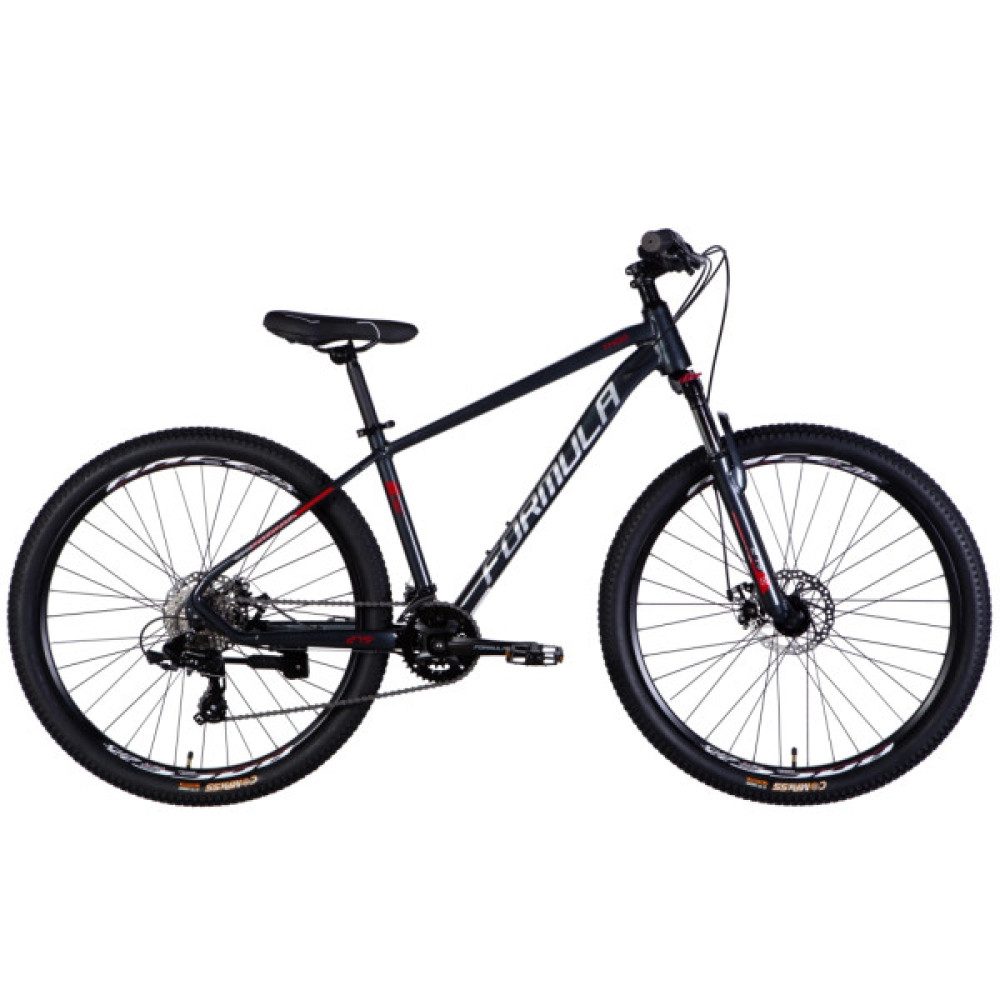 Велосипед Formula 27.5" THOR DD рама-16" AL 2025 темно-сірий зі сріблястим (OPS-FR-27.5-264)