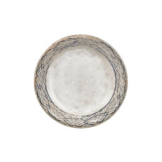Тарілка By Bone серія "Rug" кругла 25 см (RUG-ZT-25-DZ)