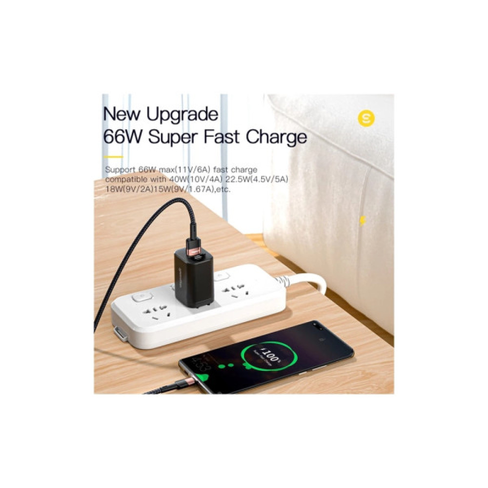 Дата кабель USB 2.0 AM to USB-C 1.0m 7A black Essager (EXCT-XC01)