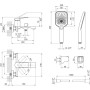 Змішувач Kroner KRP Makon-GRP060 (CV033863)