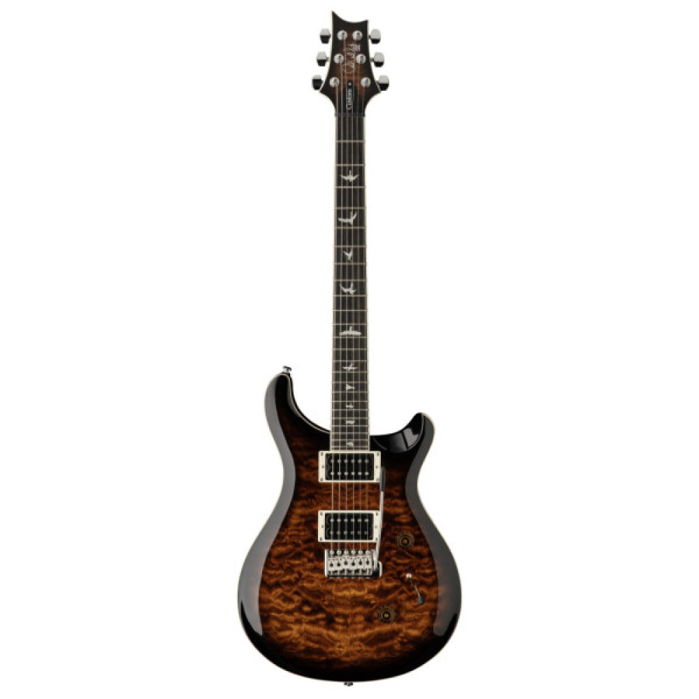 Електрогітара PRS SE Custom 24 Quilt Black Gold Burst