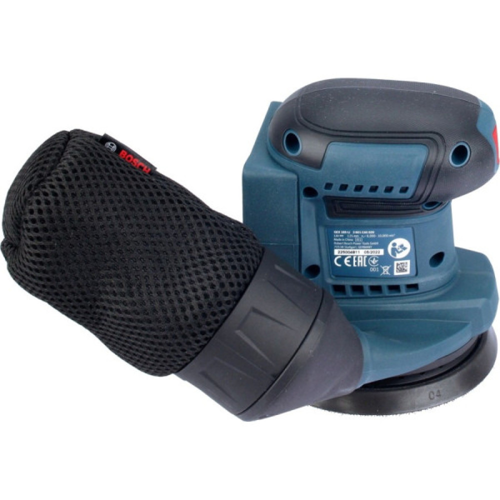 Шліфмашина ексцентрикова акумуляторна Bosch Professional GEX 185-LI 18В 125мм 6000-10000об/хв 0.93кг без АКБ та ЗП