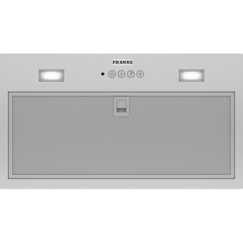 Витяжка Franke вбудовувана, 52см, 1250м.куб/год, Box Flush Basic FBFE LG A52, cвітло-сірий