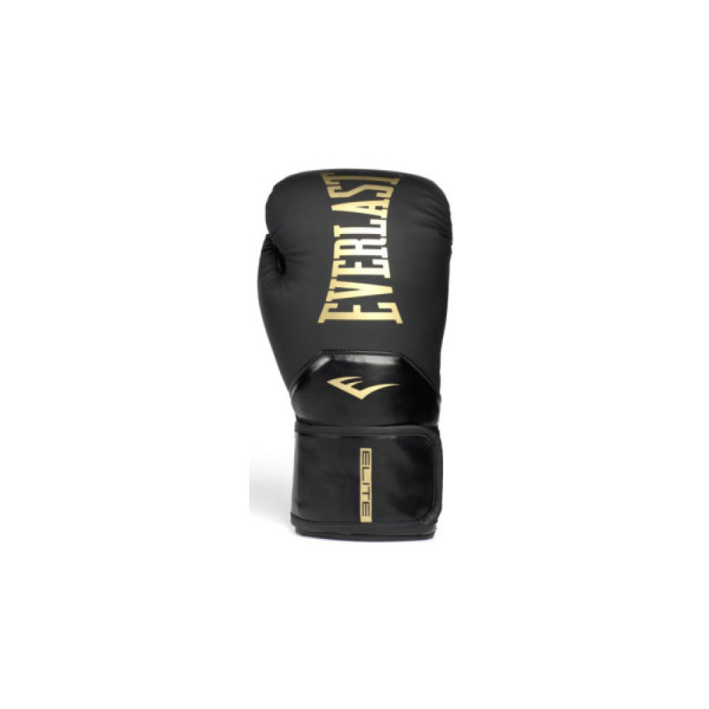 Боксерські рукавички Everlast Elite 2 Boxing Glove P00003273 чорний, золотий 16 унцій (009283623739)