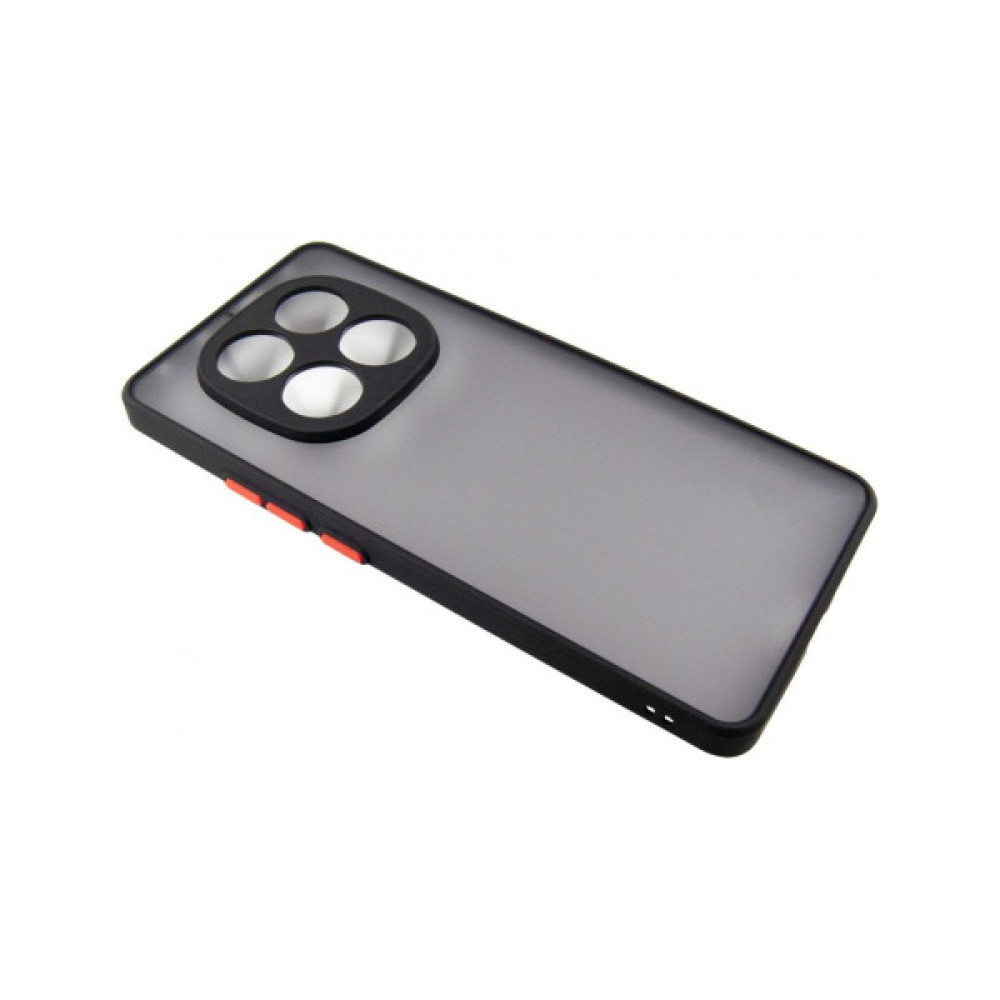 Чохол до мобільного телефона Dengos Matte Xiaomi Redmi Note 14 Pro (Black) (DG-TPU-MATT-156)