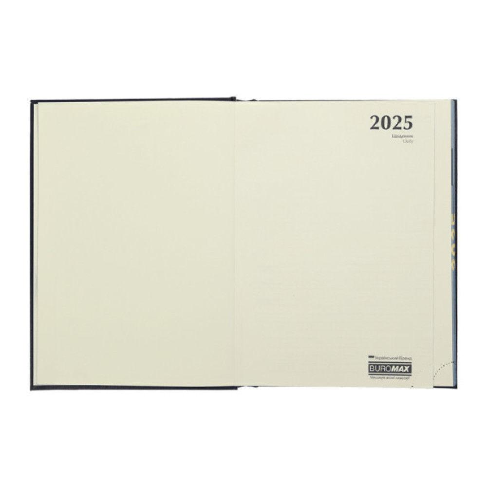 Тижневик Buromax датований 2025 GENTLE, А5 синій (BM.2109-02)