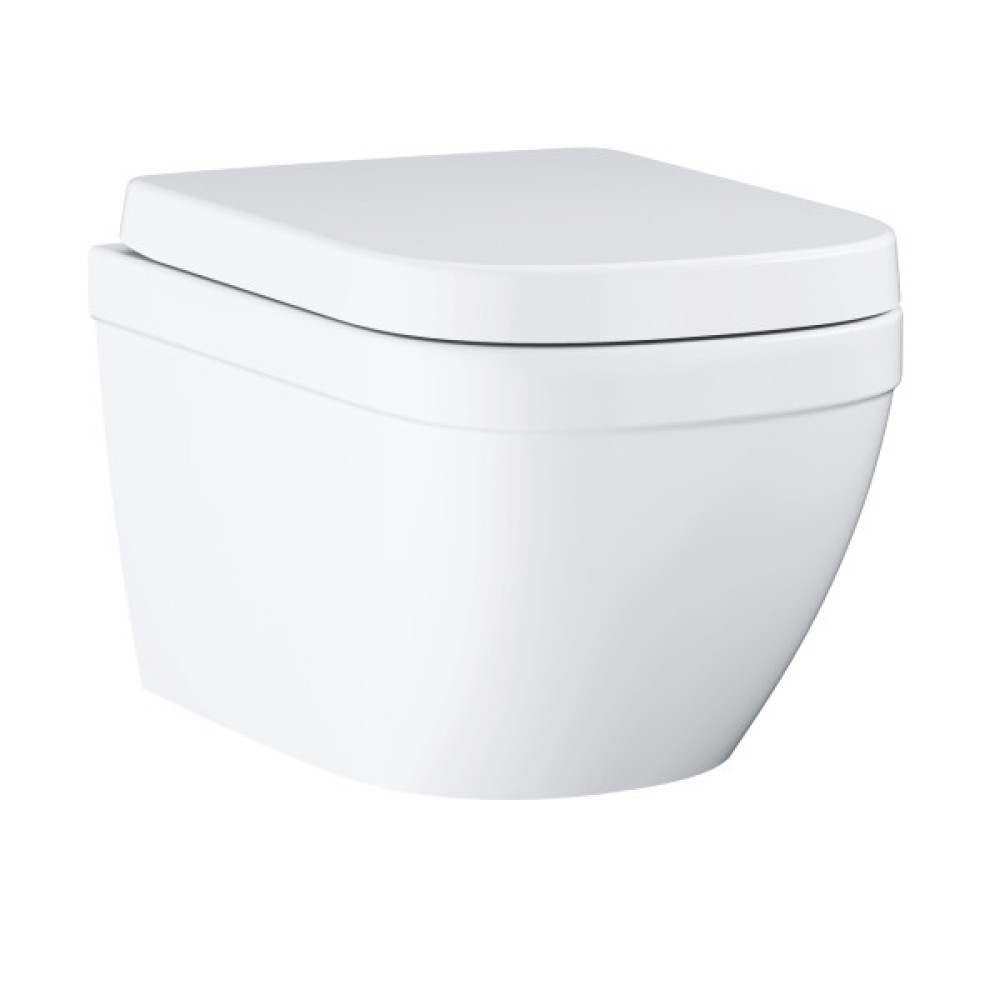 Унітаз настінного монтажу Grohe Euro Ceramic, альпійський білий
