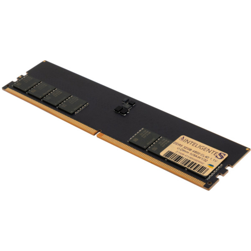 Модуль пам'яті для комп'ютера DDR5 32GB 4800 MHz INTELIGENTES (IU5AIH1/32)
