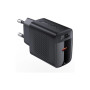 Зарядний пристрій Acefast A82 USB-C PD20W GaN Black (6974316283232)
