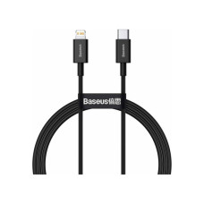 Дата кабель USB-C to Lightning 1.0m 20W Superior Series Black Baseus (CATLYS-A01)